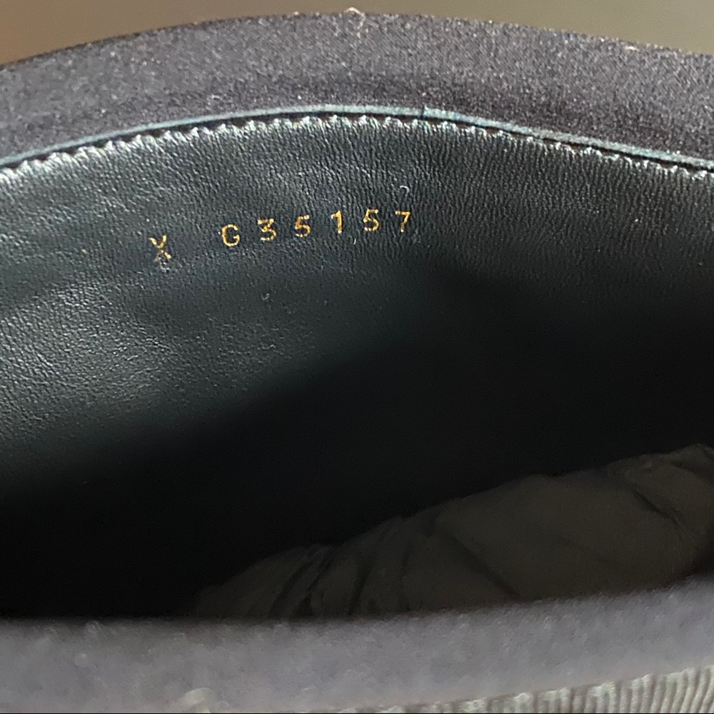 Chanel Shearling Crackled Sheepskin Boots - Picture 4 of 8